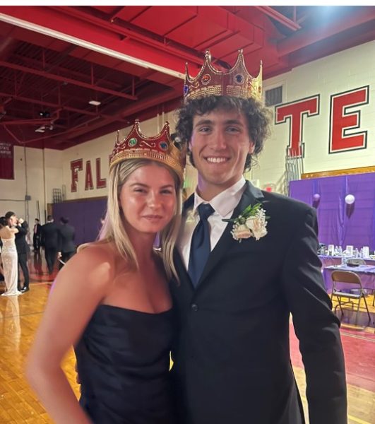  Charlotte Beaulieu and Dominick Zuliani were voted Prom Queen and King at this past weekends junior prom. 