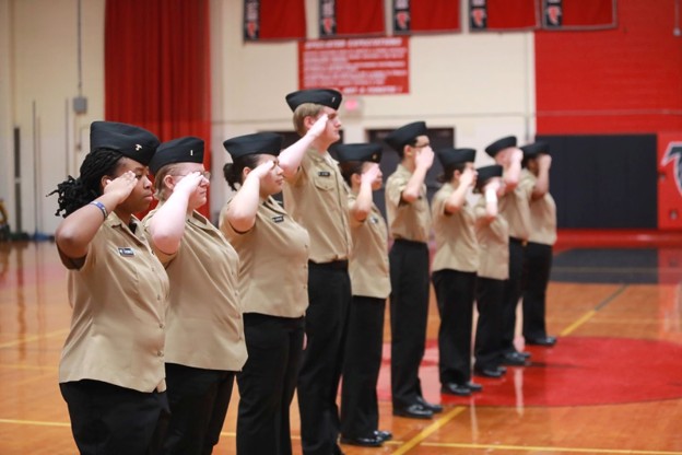 NJROTC Cadets Promoted During AMI